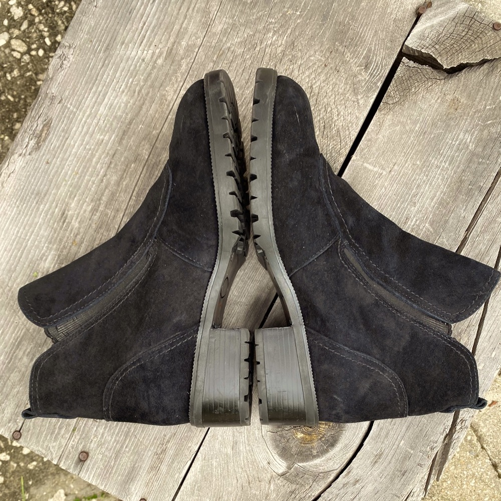 Blondo suede booties